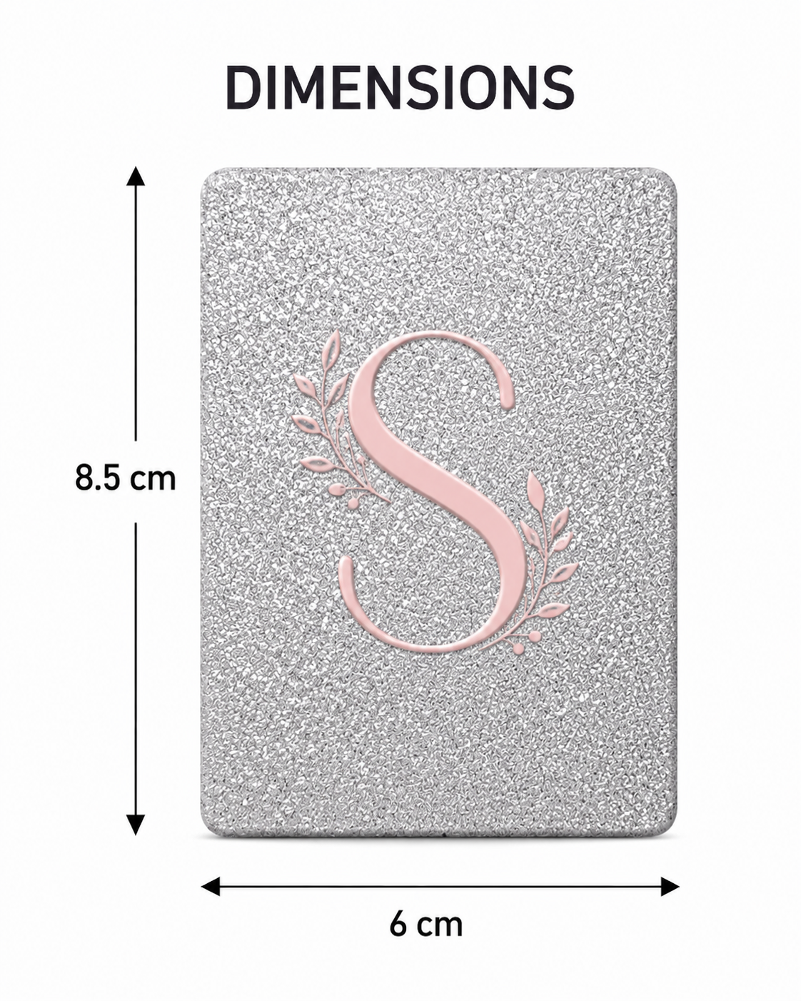 Personalized Acrylic Pocket Mirror with Name – features and dimensions