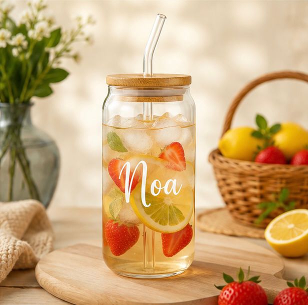 Personalized Glass Cup with Name – everyday use